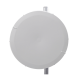 Antena Direccional de Alto Rendimiento/ Parábola profunda para mayor aislamiento al ruido / 29 dBi / 4.9 - 6.4 GHz / Conector de guía de onda para radios B5x y C5x / Fácil Montaje y Soporte de acero inoxidable / Radomo Incluido