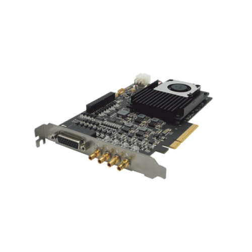 Frame Grabber CXP-6 / PCIe Gen2 x8 / PoCXP 13W por Canal / 4 Canales / 6.25 Gbps / 4 GB DDR3 / GenICam