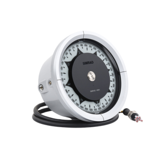 Repetidor de Rumbo Simrad AR81 / Precisión ±0.3° / Marcado Cada 1° / Iluminación Ajustable / Entrada NMEA HDT / IP66 / 24VDC / Cumple IMO A424