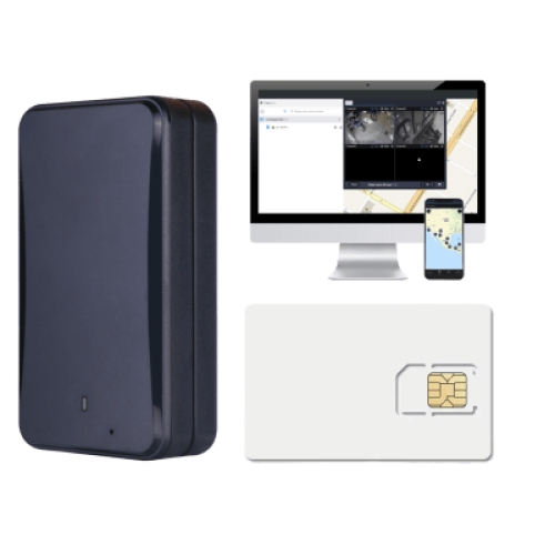 KIT Rastreador vehicular magnético / Especial para contenedores u oculto en vehículo / batería de larga duración / incluye una licencia anual para plataforma EPCOMGPSCODE y SIM500MB2Y