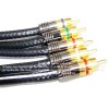 Cable Digital RCA de Video RGB + Audio R/L de 3 m 5 vías 75 Ohm
