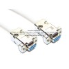 Cable Null Modem DB9 hembra a DB9 hembra de 15 m