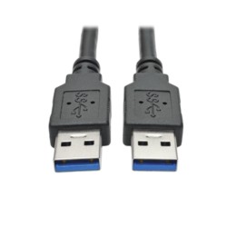 Cable extensión USB 3.0 tipo A macho a macho de 1.8 m