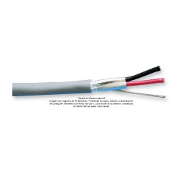 Cable Belden 2x20 AWG blindado 5400FE para control, voz y datos, venta por metro