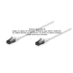 Cable de Red UTP Cat6, Patch Cord de fábrica 1 m en colores