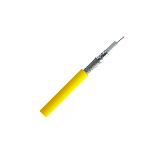 Cable Belden 1505A RG59/20 HD y SDI Cable coaxial digital amarillo, venta por metro