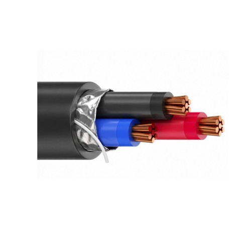 Cable Belden 3x14 AWG blindado 28081AS para control, voz y datos, venta por metro