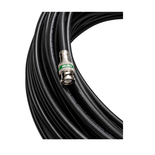 Jumper Belden 1694A BNC a BNC Cable Coaxial SDI/HD-SDI RG6 75 Ohm 6G-SDI de 50 m Jumper Belden 1694A BNC a BNC Cable Coaxial SDI/HD-SDI RG6 75 Ohm 6G-SDI de 50 m