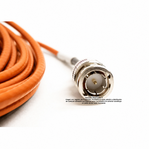 Jumper Naranja Belden 1855A BNC a BNC Cable Coaxial SDI Mini RG-59 75 Ohm 6Gbs de 0.5 m Jumper Naranja Belden 1855A BNC a BNC Cable Coaxial SDI Mini RG-59 75 Ohm 6Gbs de 0.5 m