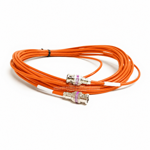 Jumper Naranja Belden 1855A BNC a BNC Cable Coaxial SDI Mini RG-59 75 Ohm 6Gbs de 0.5 m Jumper Naranja Belden 1855A BNC a BNC Cable Coaxial SDI Mini RG-59 75 Ohm 6Gbs de 0.5 m