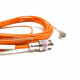 Jumper Naranja Belden 1855A BNC a BNC Cable Coaxial SDI Mini RG-59 75 Ohm 6Gbs de 0.5 m Jumper Naranja Belden 1855A BNC a BNC Cable Coaxial SDI Mini RG-59 75 Ohm 6Gbs de 0.5 m