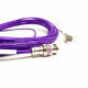 Jumper Violeta Belden 1855A BNC a BNC Cable Coaxial SDI Mini RG-59 75 Ohm 6Gbs de 0.5 m Jumper Violeta Belden 1855A BNC a BNC Cable Coaxial SDI Mini RG-59 75 Ohm 6Gbs de 0.5 m
