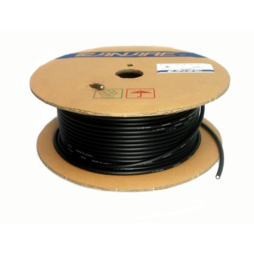 Bobina Cable Canare L-2T2S, 2x23 AWG, blindaje trenzado, 100 m