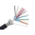 Cable Multipar Blindado {[Par, Mylar + Dren], Mylar + Malla + Dren} por metro