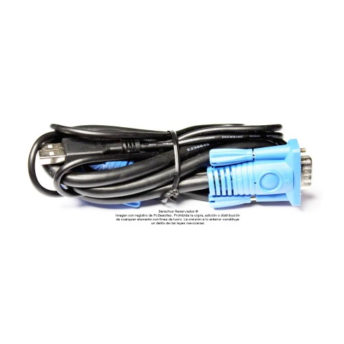 Extensor KVM mouse, teclado y monitor remoto alcance 300 m Extensor KVM mouse, teclado y monitor remoto alcance 300 m