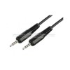 Cable extensión plug a plug 3.5 mm de 3 polos + armadura 15 m, ENSAMBLADO