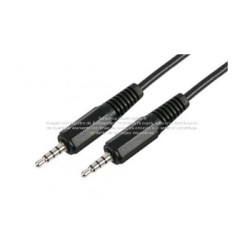 Cable extensión plug a plug 3.5 mm de 3 polos + armadura 3.5 m, ENSAMBLADO