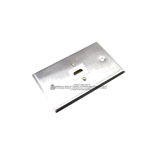 Placa Tapa Inoxidable