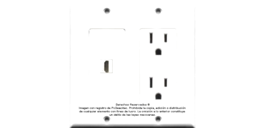 Placa Tapa Energía