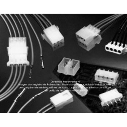 Conector MNL hembra  de  6 vías
