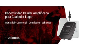 Video Solución Amplificador de señal celular 4G, 3G, 2G, llamada VoLTE y convencional