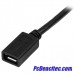 Cable de 50cm Micro USB de Extensión - Macho a Hembra