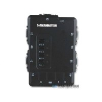 Switch KVM de 4 puertos con USB y soporte de audio