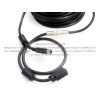 Cable SVGA (HD15) conexión rápida FASTERCONNECT 15 m con DIN de unión