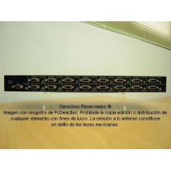 Video Splitter 1X16 alta resolución, audio integrado, hasta 60 m
