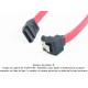 Cable Interno SATA (L) a SATA (L) 20 cm en ángulo de 90°