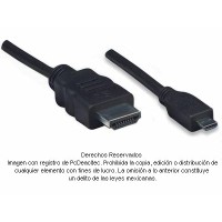 Cable micro HDMI a mini HDMI de 2 m Cable micro HDMI a mini HDMI de 2 m