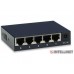 Switch para Red de Oficina Fast Ethernet 5 puertos, Metálico