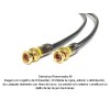 Cable Digital BNC de 3 m 1 vía 75 Ohm