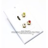 Placa Tapa Decora HDMI 4k + 3 RCA AV en ABS