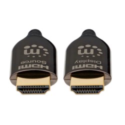 Cable HDMI Óptico Activo de 30 m  Clasificación Plenum, fibra óptica