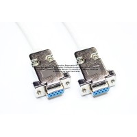Cable serial DB9 hembra a DB9 hembra de 10 m