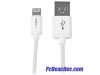 Cable de 1m USB a Conector Apple Lightning Delgado de 8 Pines para iPod, iPad, iPhone