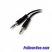 Adaptador Divisor de Audífonos Jack 3.5 de 4 pin x 2 plug 3.5 mm de 3 pin