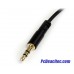 Cable 91cm de Audio Estéreo plug a plug 3.5 mm en Ángulo Derecho