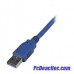 Cable 1 m de Extensión USB 3.0 SuperSpeed macho hembra