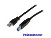 Cable USB 3.0 extensión tipo A macho a B macho de 2 m 