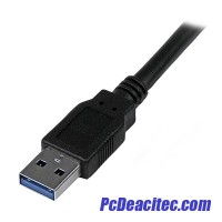 Cable extensión USB 3.0 macho a macho tipo A de 1.8 m Cable extensión USB 3.0 macho a macho tipo A de 1.8 m