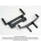 Traxxas Body Mounts Front & Rear Stampede TRA3614