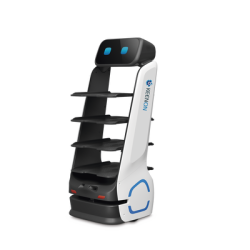 Robot de Entrega Dinerbot T9 / Capacidad de Carga 40 kg (88 lbs) / Pantalla Táctil HD 11.6